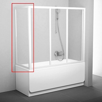 Неподвижная стенка для ванны Ravak APSV-70 белый transparent фото