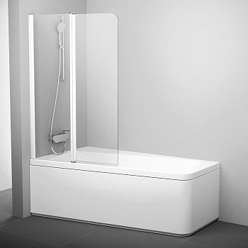 Шторка для ванны Ravak 10 CVS2-100 L белый transparent фото