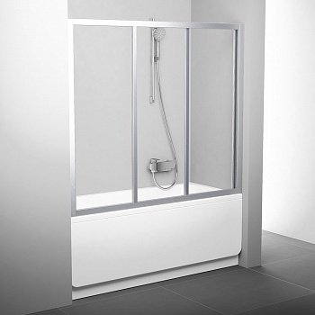 Шторка для ванны Ravak AVDP3-180 сатин transparent фото