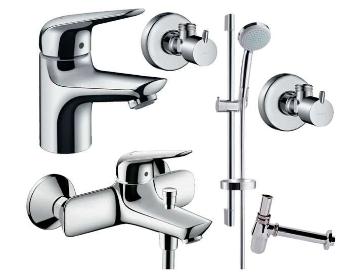 Набор смесителей для ванны Hansgrohe Novus 70 5в1 (710242775) фото