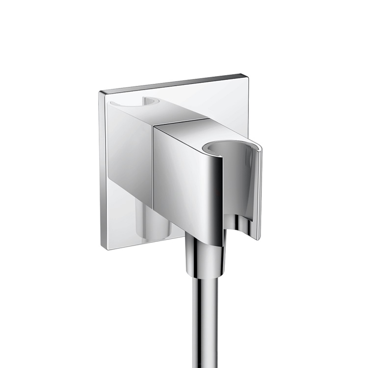 Шланговое подсоединение Hansgrohe с держателем (26486000) фото