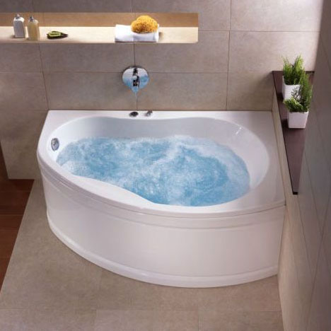 Ванна акриловая Kolo Promise 150x100 асимметричная правая + ножки (XWA3050000)