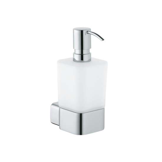 Дозатор жидкого мыла Kludi E2 металл, стекло (4997605)