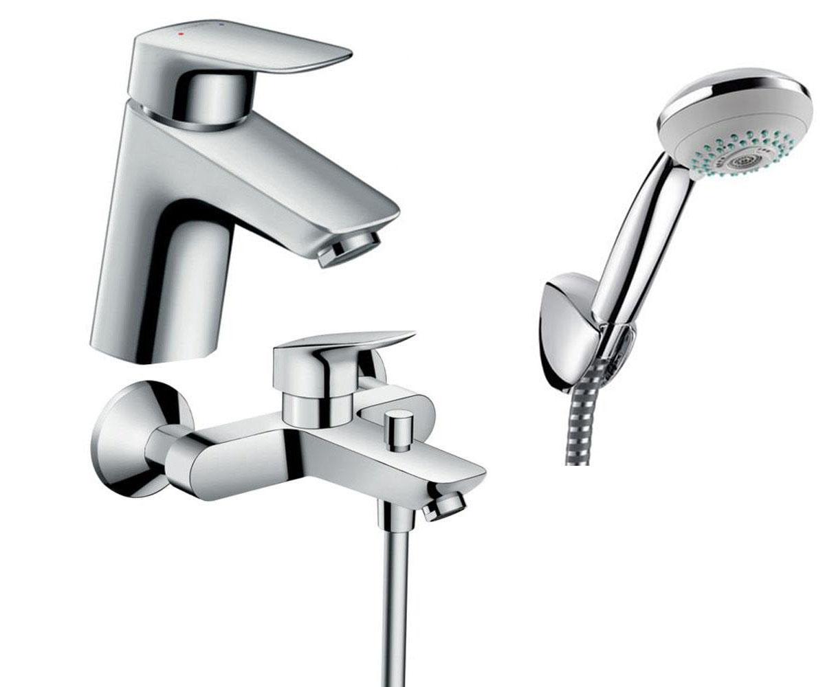 Набор смесителей для ванны Hansgrohe Logis 70 3в1 (710714310N) фото