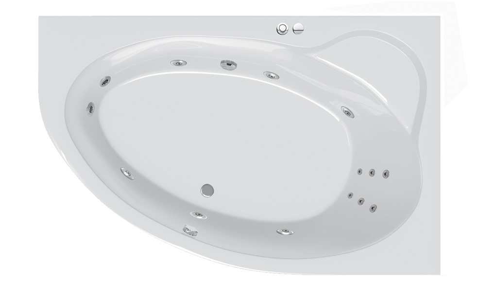 Гидромассажная ванна Ravak Asymmetric II 150 R Power Base (GMSR0880) фото