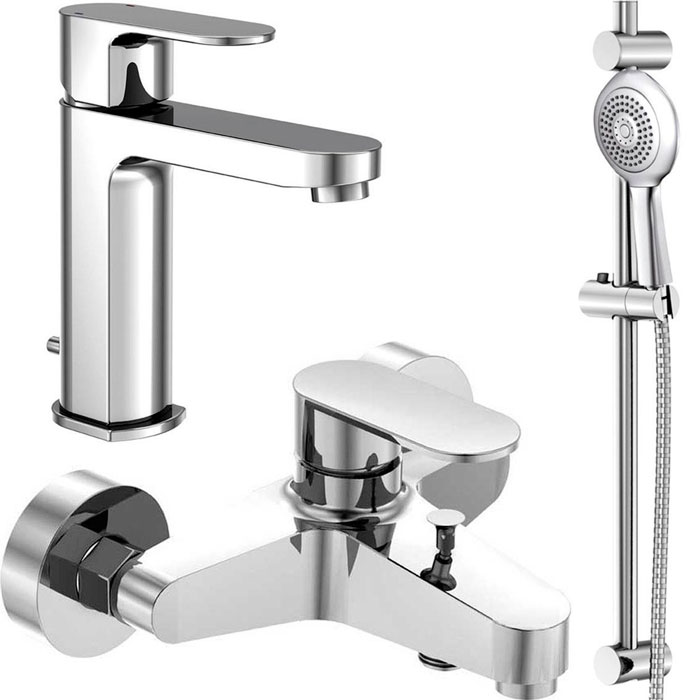 Набор смесителей для душа Steinberg Triple One Series 111 3в1 хром (111 1118) фото