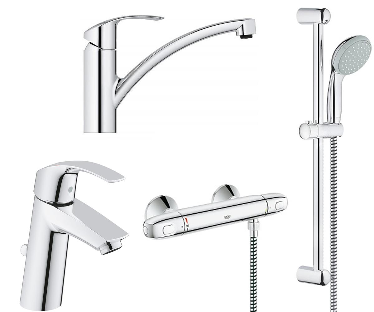Набор смесителей Grohe Grohtherm 1000 (341325) фото