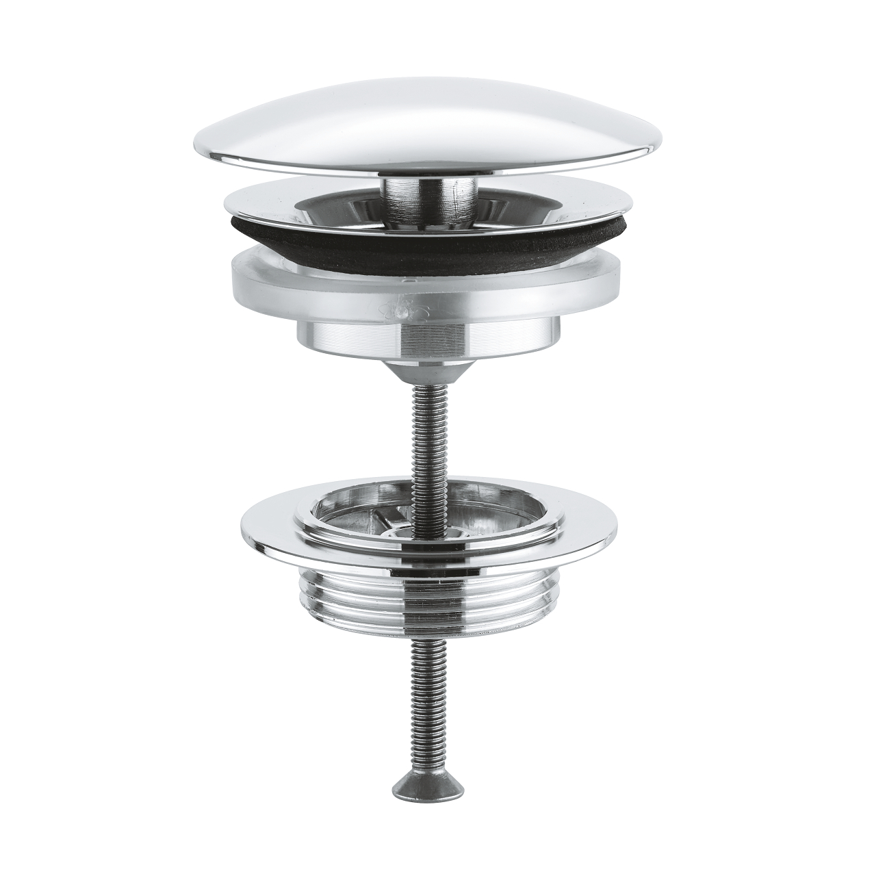 Донный клапан для умывальника Grohe 1 1/4" хром (65808000) фото