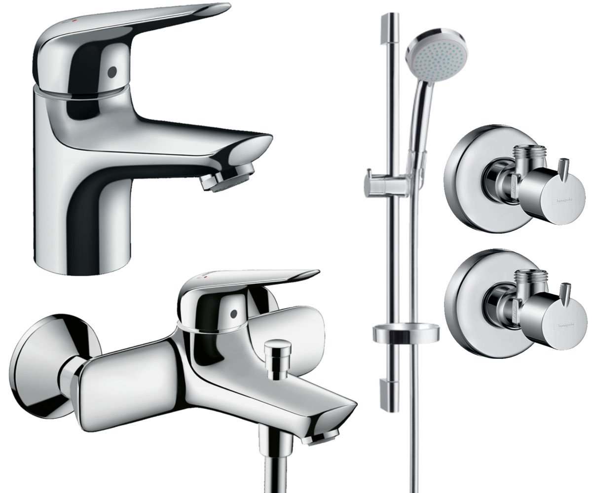 Набор смесителей для ванны Hansgrohe Novus 70 4в1 (710242774) фото