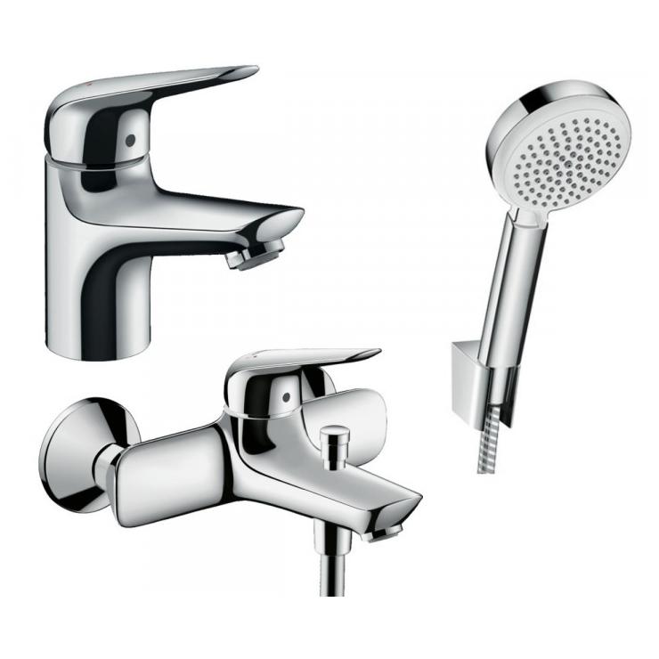 Набор смесителей для ванны Hansgrohe Novus 70 3в1 (710242663) фото