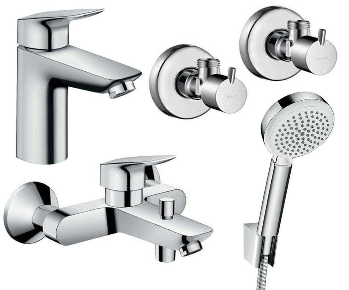 Набор смесителей для ванны Hansgrohe Logis 100 4в1 (711714410) фото