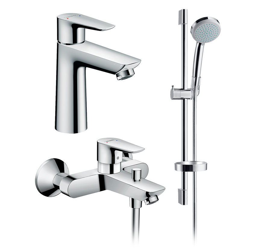 Набор смесителей для ванны Hansgrohe Talis E 3в1 (71742773) фото