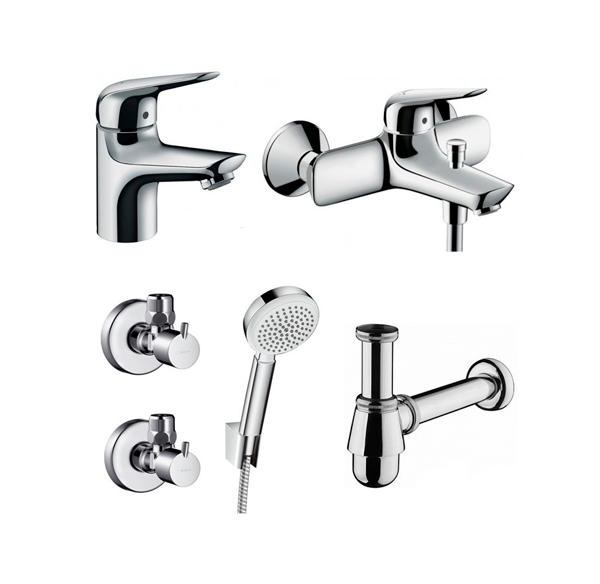 Набор смесителей для ванны Hansgrohe Novus 70 5в1 (710242665) фото