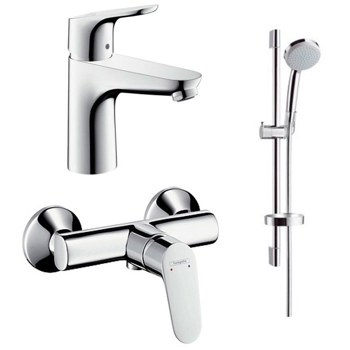 Набор смесителей для душа Hansgrohe Focus 3в1 (31662773) фото