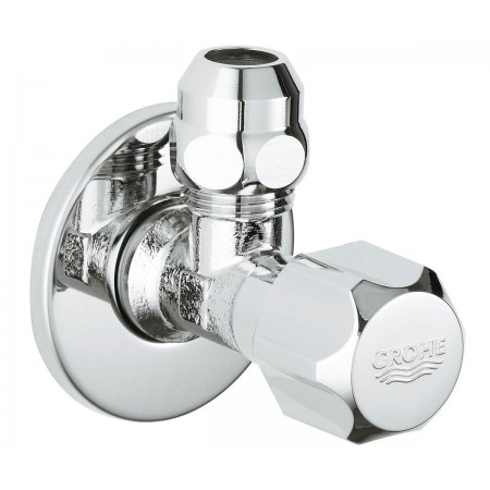 Вентиль запорный Grohe угловой 1/2х3/8" (P2201700M) фото