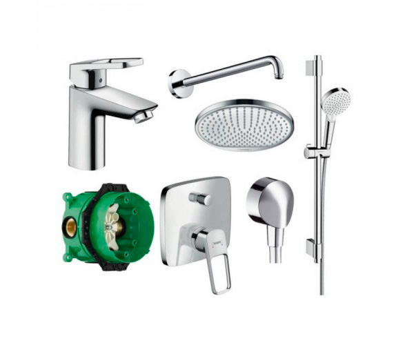 Набор смесителей для ванны Hansgrohe Logis Loop (71264111) фото
