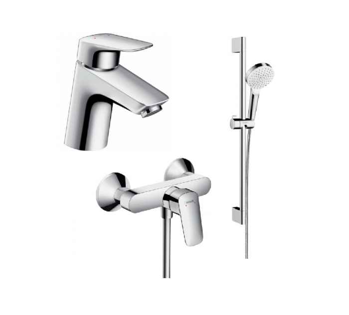 Набор смесителей для душа Hansgrohe Logis 70 3в1 (710716311N) фото