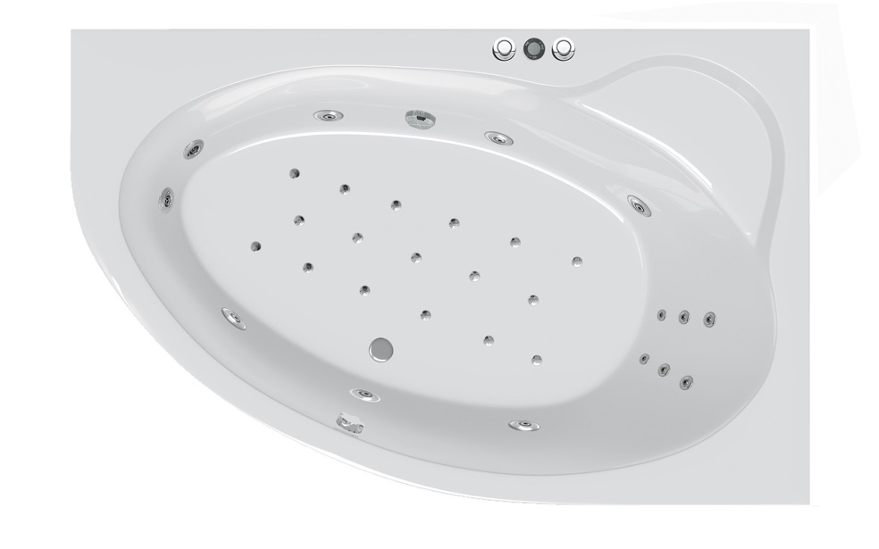 Гидромассажная ванна Ravak Asymmetric II 150 R Power Pro (GMSR0883) фото