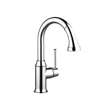 Смеситель кухонный Hansgrohe Talis C с выдвижным изливом (14864000) фото