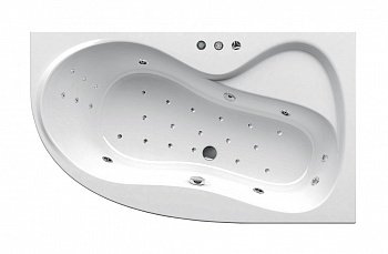 Гидромассажная ванна Ванна ROSA 95 R 160х95  Beauty Ultra белый (GMSR1351) фото