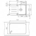 Кухонная мойка Franke PBG 611-78 графит (114.0258.045) 38660