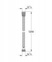 Душевой шланг Grohe Relexaflex Metal Longlife 1.25 м (28142000) 161339