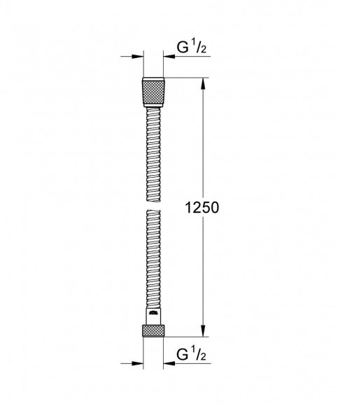 Душевой шланг Grohe Relexaflex Metal Longlife 1.25 м (28142000)