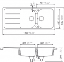 Кухонная мойка Schock FORMHAUS D200 Alpina-07 (17098007) 6974