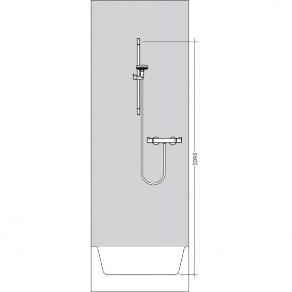 Душевой набор Hansgrohe Croma Select E Vario (27082400)