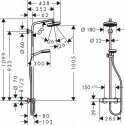 Душевая система Hansgrohe Crometta 160 с термостатом (27265400) 157527