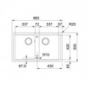 Кухонная мойка Franke BFG 620 сахара (114.0363.936) 38126