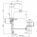 Смеситель для биде Bianchi Class (BIDCLS2003IABLC) 115074