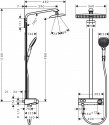 Душевая система Hansgrohe Raindance Select E 360 Showerpipe (27288000) 164312