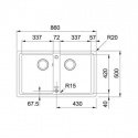 Кухонная мойка Franke BFG 620 ваниль (114.0363.942) 38114