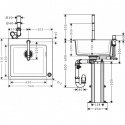 Кухонный комплект мойка со смесителем Hansgrohe C51-F450-06 (43217000) 155368