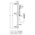 Душевой гарнитур Roca Stella (A5B1D03C00) 21880