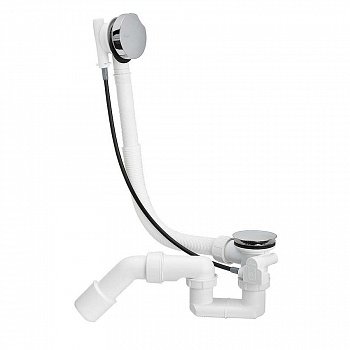Сифон для ванны Viega Simplex полуавтомат, пластик (285357) фото