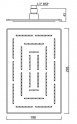 Верхний душ Jaquar Maze 200х300 мм (OHS-1637) 20583