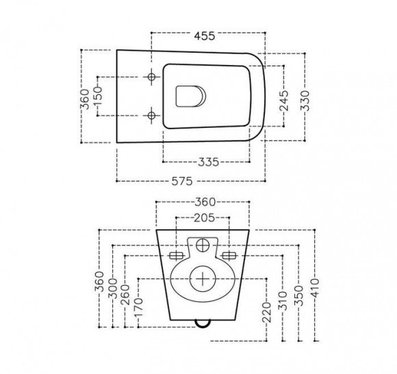 Унитаз подвесной Jaquar Aria с крышкой Soft Close (ARS-WHT-39951)