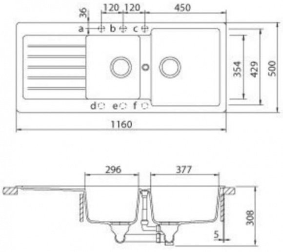 Кухонная мойка Schock CAMPUS D200 Terra-38 (10098038)