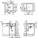 Кухонная мойка Teka ASTRAL 45 B-TG ваниль (40143506) 39181