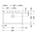 Кухонная мойка Franke FIG 610-80 белый (114.0367.655) 1076