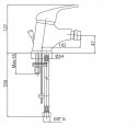 Смеситель для биде Bianchi Star (BIDSTR2003STRSACRM) 115052