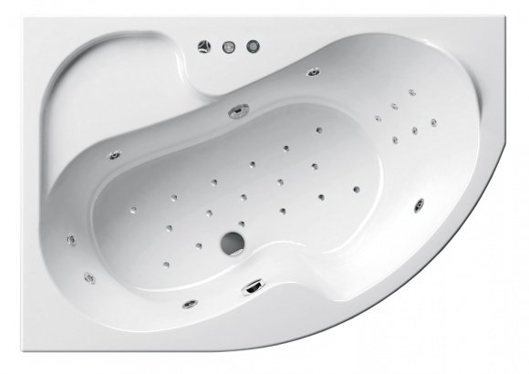 Гидромассажная ванна Ванна ROSA L 150х105  Beauty Ultra (GMSR1168)