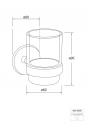 Стакан для зубных щеток Steinberg Serie 650 (650 2000) 147584