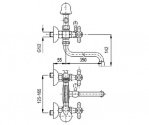 Смеситель для ванны EMMEVI DECO classic (СR12011CC) 141736