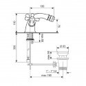 Смеситель для биде EMMEVI DECO classic (SC12014  PTC) 143440