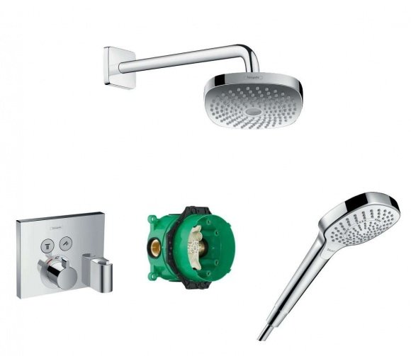 Душевая система Hansgrohe ShowerSelect термостатический 6 в 1 (15765111)