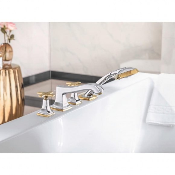 Смеситель для ванны Hansgrohe Metris Classic на 4 отверстия (31449000)