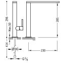 Смеситель кухонный Tres Kitchen (6248801) 187622